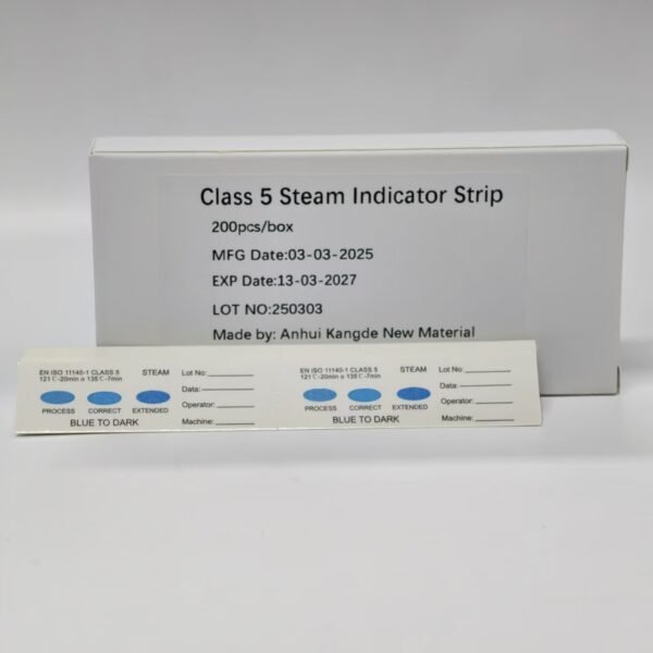 Sterilization Monitoring System Class 5/Type 5 Chemical Steam Indicator Strip - Image 4