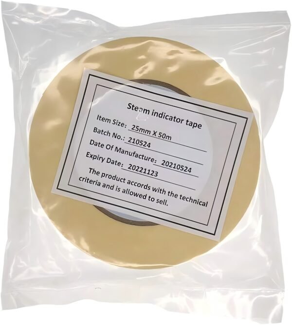 Sterilization Monitoring System Chemical Steam Indicator Tape - Gambar 2